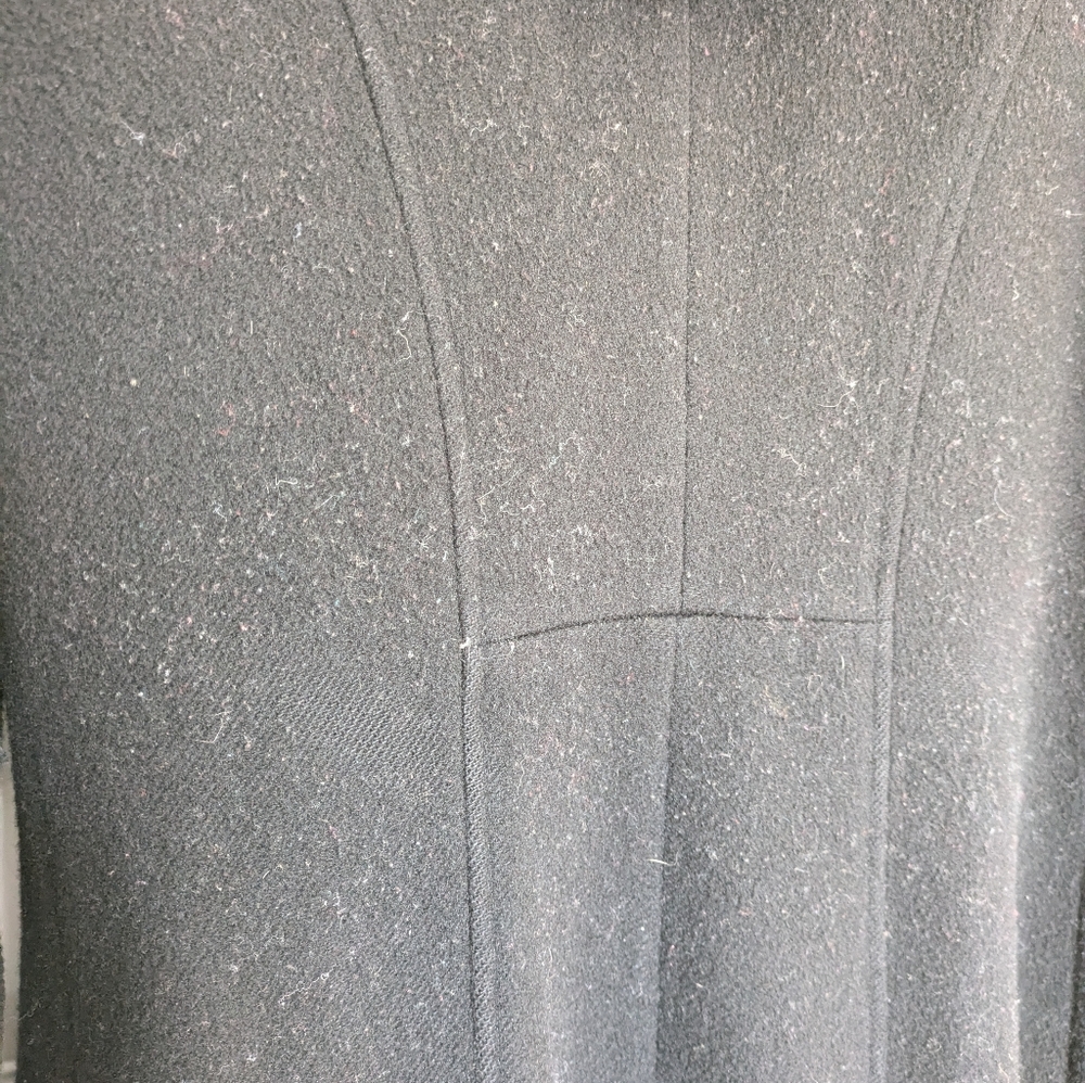 Albert Nipon Studio Wool Coat With Velvet Lined H… - image 5